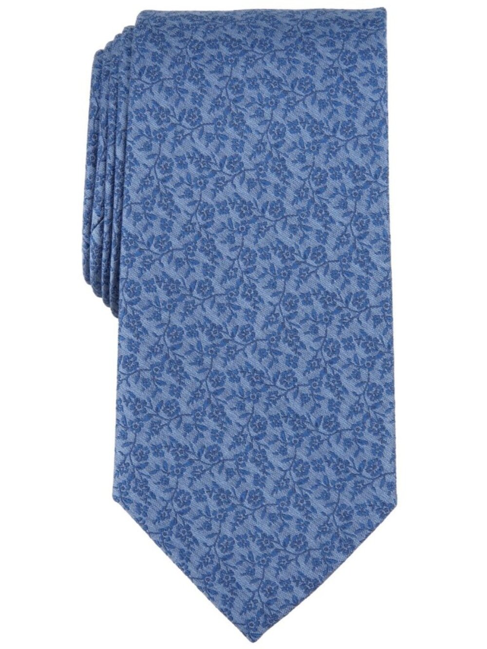 Michael Kors Men's Linley Floral Tie Blue